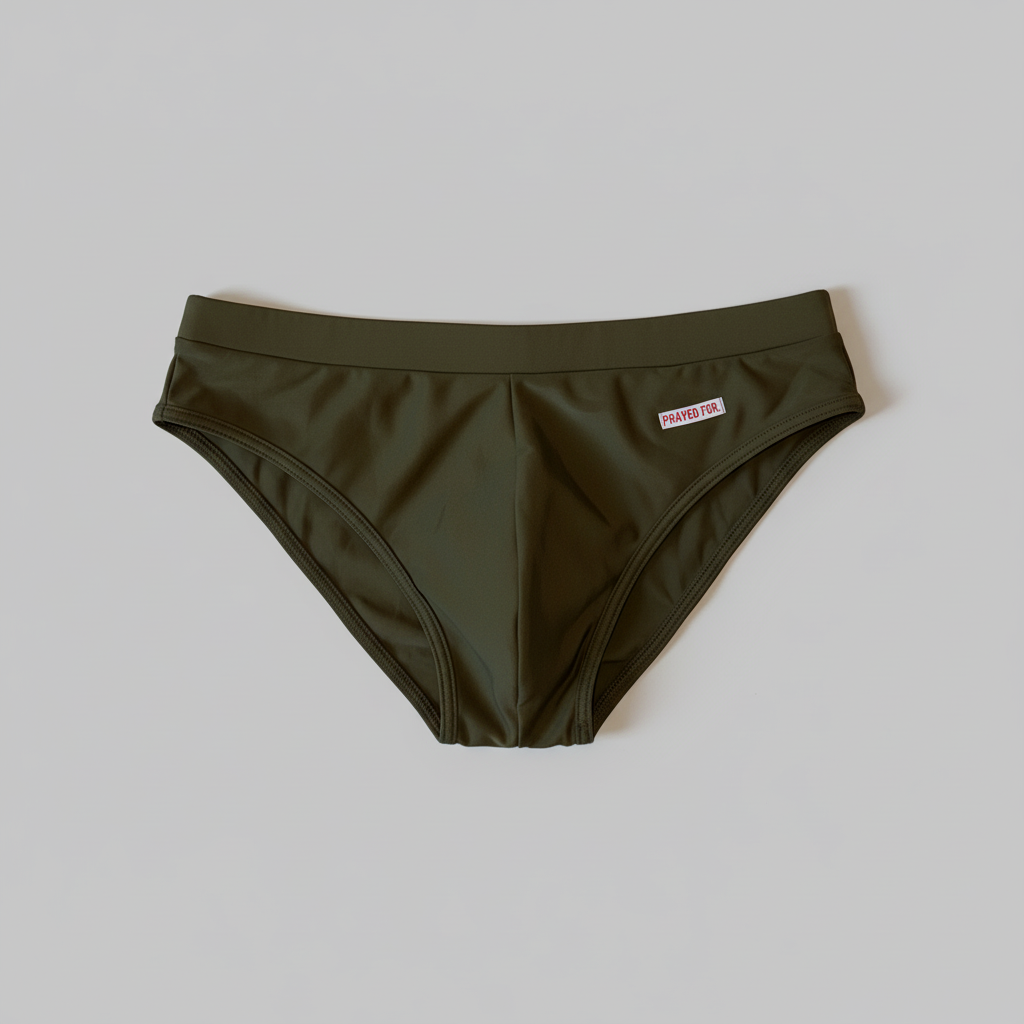 SWIM BRIEFS GREEN