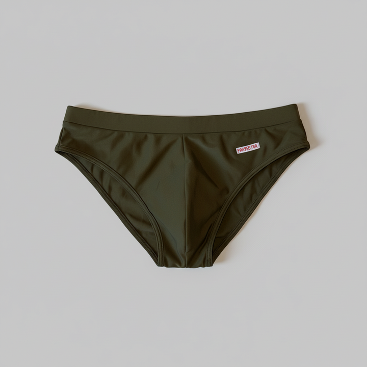 SWIM BRIEFS GREEN