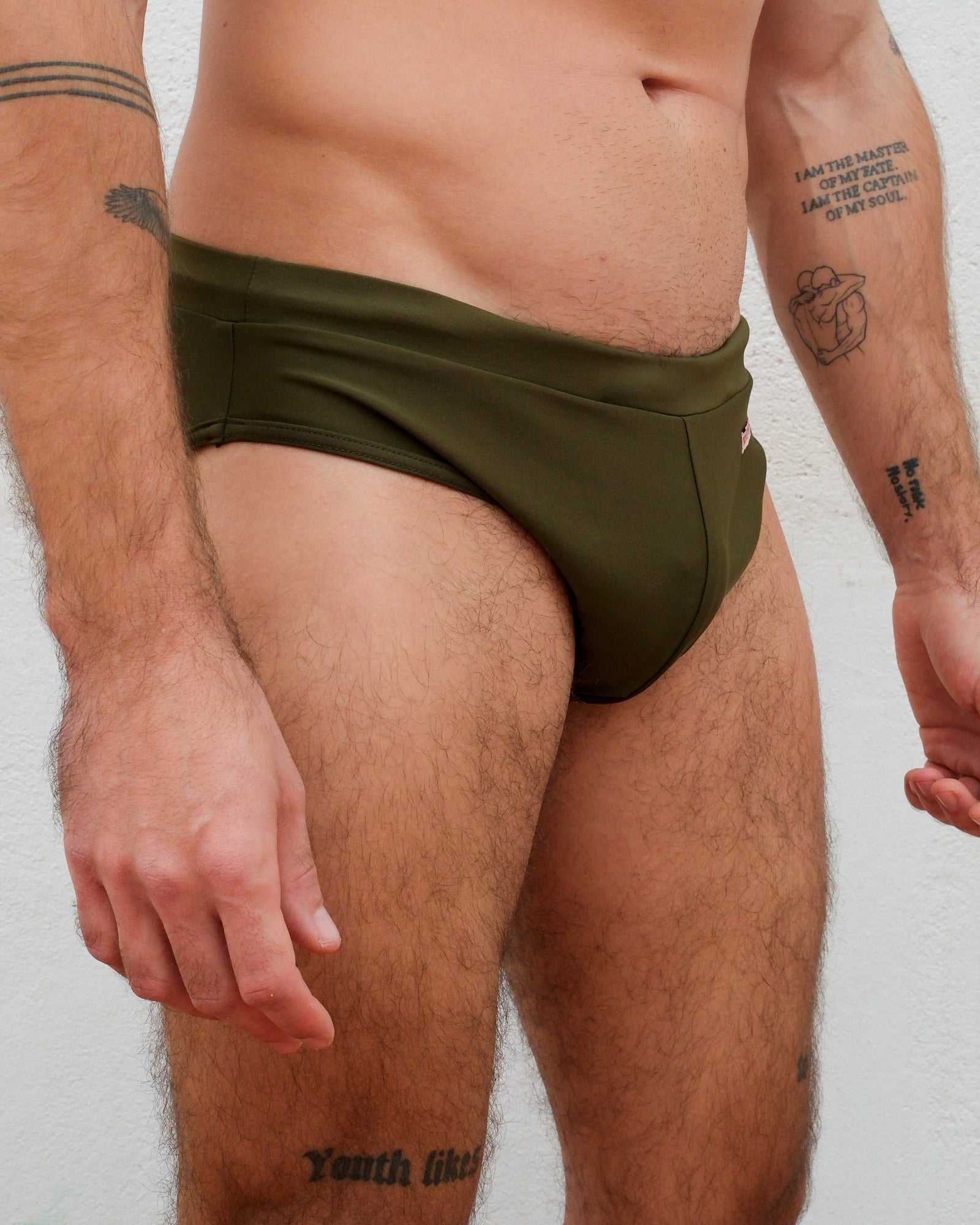 SWIM BRIEFS GREEN
