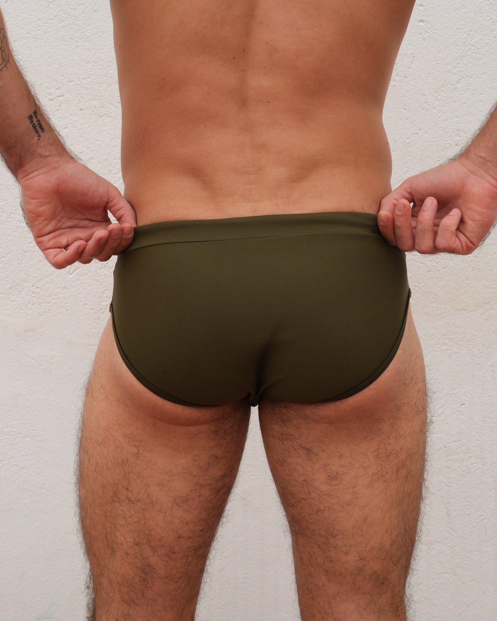 SWIM BRIEFS GREEN