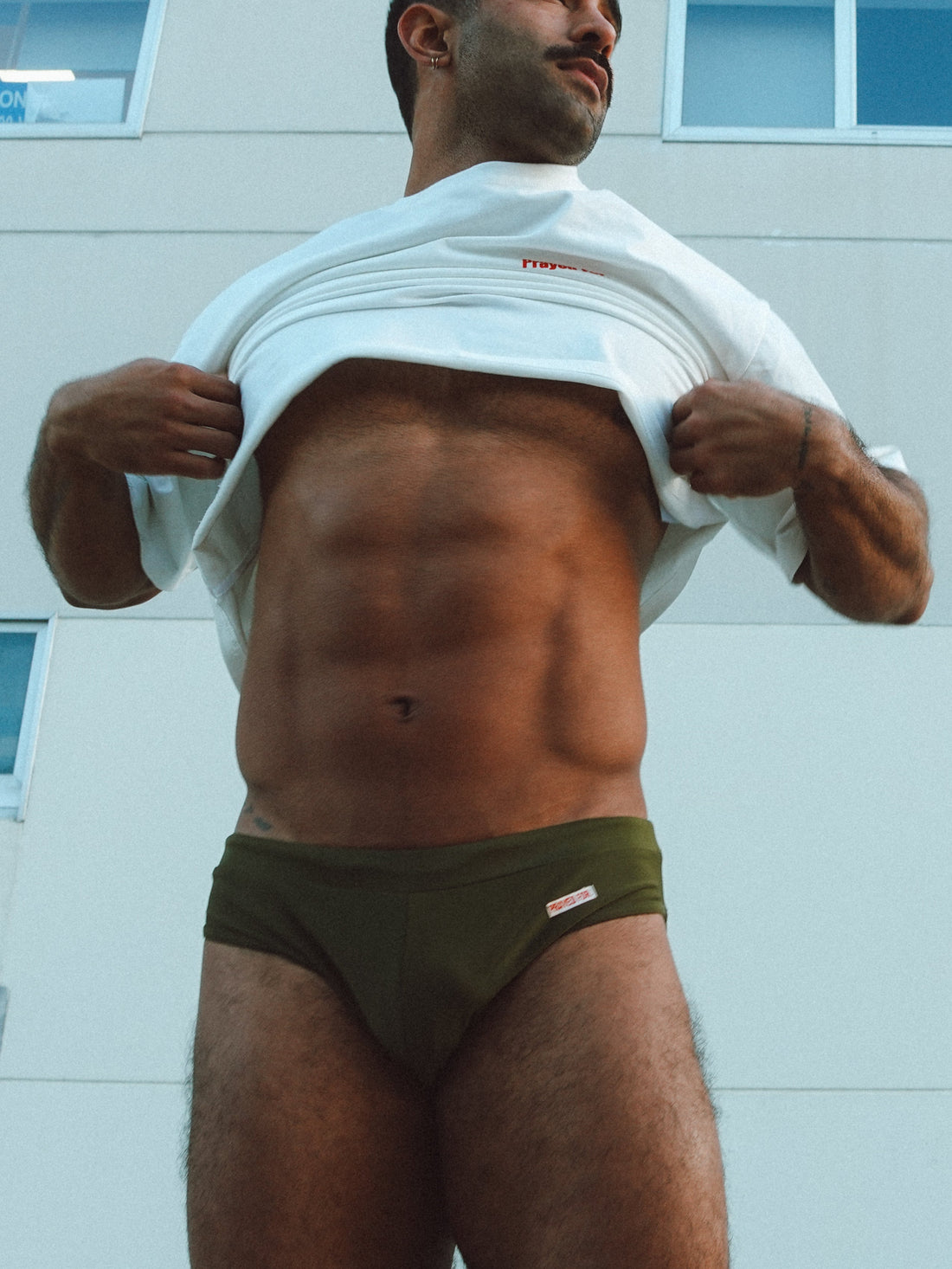 SWIM BRIEFS GREEN
