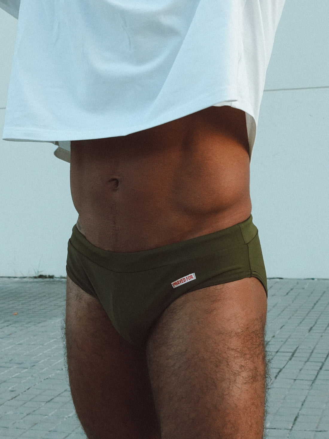 SWIM BRIEFS GREEN